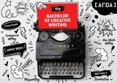 AFDA LAUNCH NEW CUTTING EDGE BACHELOR OF CREATIVE WRITING DEGREE COURSE FOR 2021