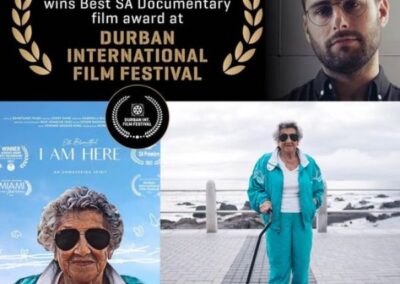 AFDA ALUMNUS JORDY SANK WINS BEST SA DOCUMENTARY FILM AWARD AT DURBAN INTERNATIONAL FILM FESTIVAL