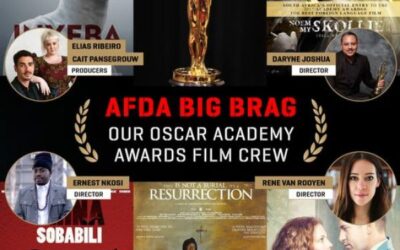 AFDA BIG BRAG OUR OSCAR ACADEMY AWARDS FILM CREW