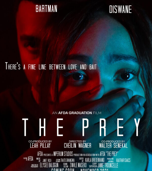 AFDA film “The Prey” selected as Quarter-Finalist @ New York International Film Awards