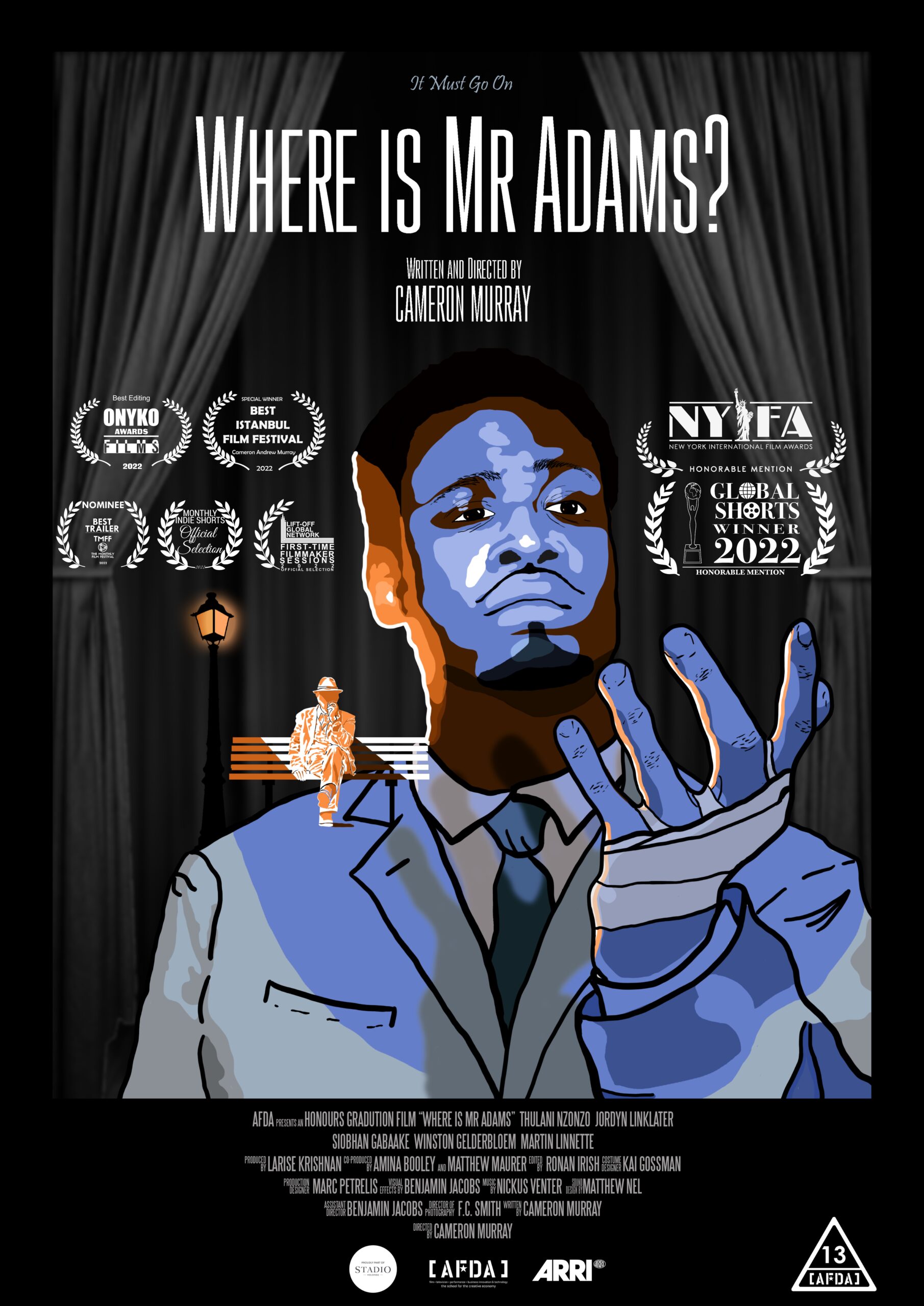 AFDA 2021 graduation film “Where is Mr Adams?” gets global recognition