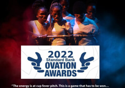 AFDA JHB Honours Live Performance wins Standard Bank Ovation Award at NAF! 