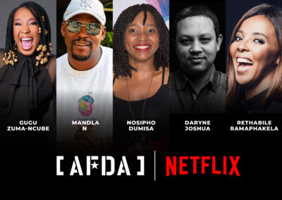 AFDA alumni involved in new deals, shows and movies for Netflix