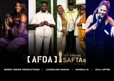 AFDA students and alumni scoop 13 awards at the SAFTAs