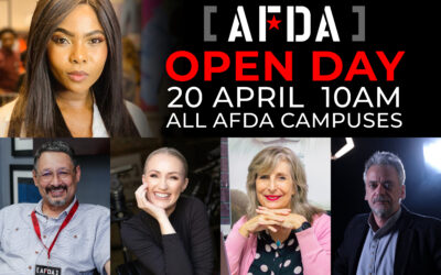  It’s all happening at AFDA OPEN DAY | THIS SATURDAY, 20 April 2024! 