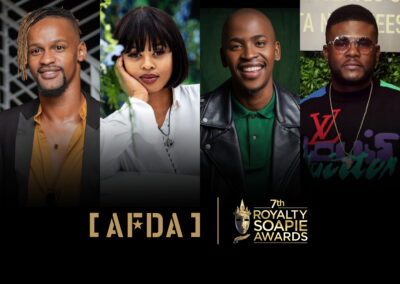 4 AFDA alumni nominated for the Royalty Soapie Awards